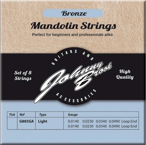 Mandoline snaren bronze light 0.014, Muziek en Instrumenten, Instrumenten | Toebehoren, Verzenden