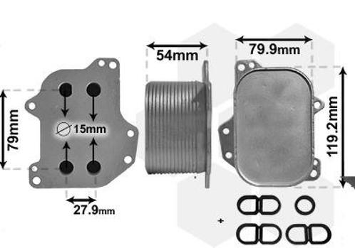 OLIEKOELER VOOR AUDI A3 8V 2012-2016 03N115389A, Auto diversen, Auto-accessoires, Nieuw, Ophalen of Verzenden