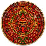 Mexico. 1 Onza 2024 1 oz Mexican Libertad Aztec Calendar 24k