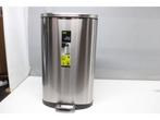 EKO - Della pedaalemmer 50 liter - Stainless steel Plastic -, Huis en Inrichting, Verzenden, Zo goed als nieuw