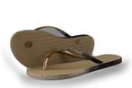 Havaianas Slippers in maat 37 Goud | 10% extra korting, Verzenden, Jongen of Meisje, Schoenen, Zo goed als nieuw