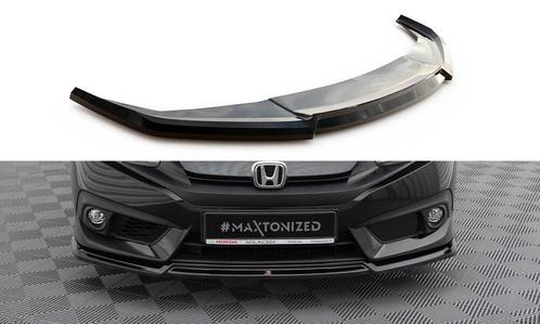 Voorspoiler V.2 Honda Civic Maxton Glans Zwart, Auto-onderdelen, Carrosserie en Plaatwerk, Ophalen of Verzenden