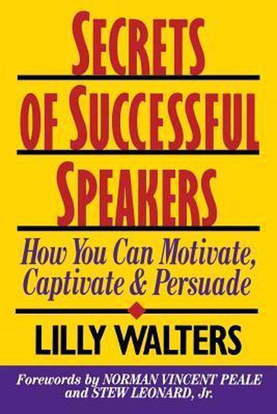 Secrets Successful Speakers, Boeken, Overige Boeken, Ophalen of Verzenden