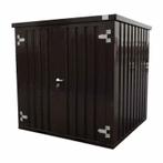 Zwarte 2x2 container met enkele deur, Doe-het-zelf en Verbouw, Ophalen of Verzenden