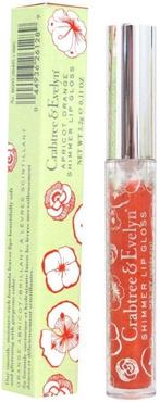 CRABTREE & EVELYN SHIMMER LIPGLOSS APRICOT ORANGE KOKER 3,.., Verzenden, Nieuw