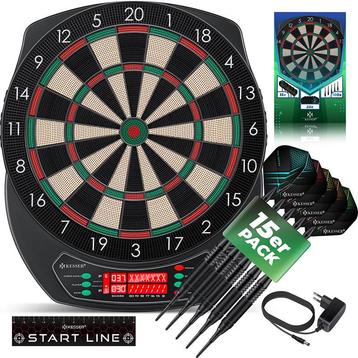 Elektronisch dartboard - met 15 darts - met flights en beschikbaar voor biedingen