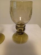 Wijnglas (2) - Glas - Wijnglazen 18e eeuw., Antiek en Kunst, Antiek | Glas en Kristal