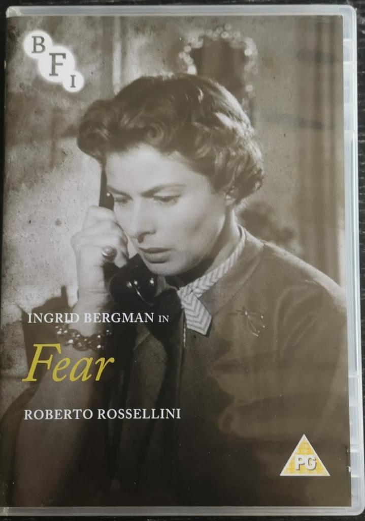 Fear (Roberto Rossellini)                   Gratis verzenden, Cd's en Dvd's, Dvd's | Tv en Series, Zo goed als nieuw, Alle leeftijden