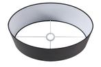 Lampenkap 50x23x50cm zwart wit voor tafellamp - 42794, Huis en Inrichting, Lampen | Lampenkappen, Ophalen of Verzenden, Nieuw