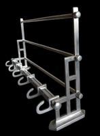 Art-deco bauhaus hat rack coat rack. Designer: János Diósy -