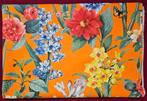 Exclusief Bohemisch bloemenweefsel, oranje - 300x280cm -