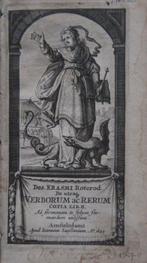 Erasmus - Verborum ac Rerum Copia Lib. II - 1645, Antiek en Kunst, Antiek | Boeken en Bijbels