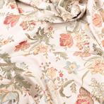 Stoffe Broccato (Lampasso) Italiaans - Beige Zijde –