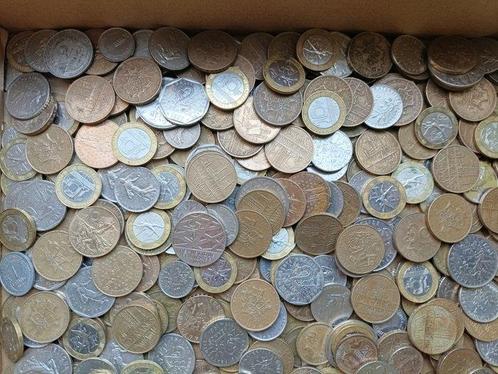 Frankrijk. Lot of ± 4.5 Kg of modern coins (Zonder, Postzegels en Munten, Munten | Europa | Niet-Euromunten