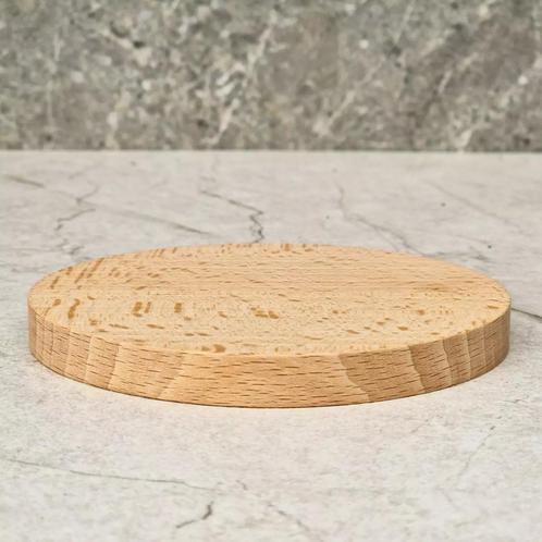 HOCHO Beukenhouten Onderzetter Ø100mm – Tijdloos Design &, Huis en Inrichting, Keuken | Keukenbenodigdheden, Nieuw, Ophalen of Verzenden