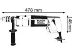 Boormachine GBM 16-2 RE (Diepteaanslag 310 mm, handgreep,, Verzenden, Zo goed als nieuw