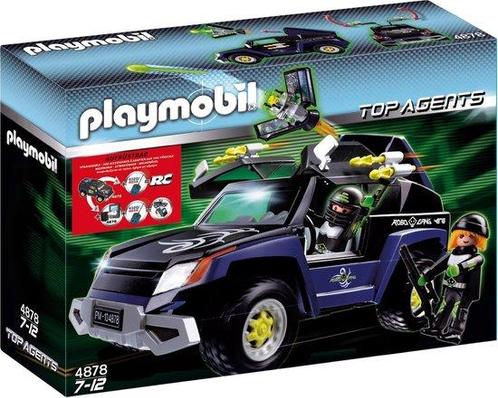 Playmobil Top Agents Robo-gangster Terreinwagen – 4878 (Nieu, Kinderen en Baby's, Speelgoed | Playmobil, Nieuw, Verzenden
