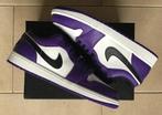 Nike - Air Jordan 1 Low, Court Purple - Low-top sneakers -, Nieuw