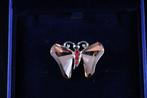 Figuur - Swarovski - Broche Vlinder Zilver Shade (Boxed +