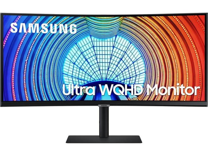 Samsung ViewFinity S6 LS34A650UBU - UWQHD VA Monitor - 34, Huis en Inrichting, Woonaccessoires | Overige, Zo goed als nieuw, Verzenden