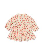HEMA Babyjurk mousseline framboos ecru, Kinderen en Baby's, Babykleding | Overige, Verzenden, Nieuw
