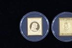 Wereld - Official Gold on Silver Proofs 24K - First Stamps, Gestempeld
