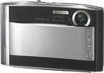 Sony Cyber-shot DSC-T5 Digitale Compact Camera - Zwart/Zilve, Verzenden, Zo goed als nieuw