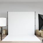 vidaXL Achtergrondstandaard 254x243 cm staal zwart, Verzenden, Nieuw