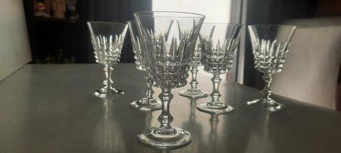 Cristal dArques wite wijnglazen - Drinkglas (6) - Cristal, Antiek en Kunst, Antiek | Meubels | Tafels