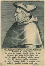 Portrait of Franciscus Sonnius, Antiek en Kunst, Kunst | Etsen en Gravures