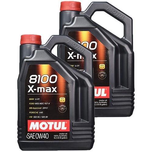 Motul Aanbieding: 2 X 8100 X-Max 0W40 5L, Computers en Software, Laptop-opladers, Verzenden