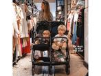 Deryan Luxe Rolo X2 Dubbele Buggy - Duo Buggy - Zwart, Verzenden, Zo goed als nieuw