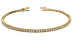 Tennis armband - 18 karaat Roségoud - 3.40ct. tw. Diamant