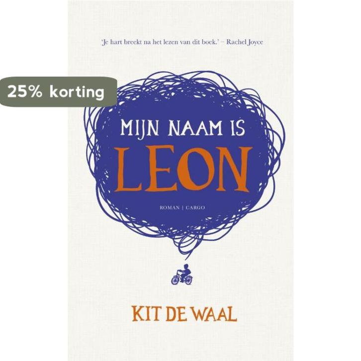 Mijn naam is Leon 9789023455585 Kit de Waal, Boeken, Romans, Zo goed als nieuw, Verzenden