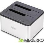 Digitus DA-71540-2 basisstation voor opslagstations USB 3.2, Computers en Software, Harde schijven, Verzenden, Nieuw, Digitus