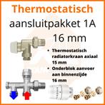 Eco 4 Thermostatisch M30 aansluitpakket 1A t.b.v. 16 mm buis, Ophalen of Verzenden, Nieuw, Radiator, Hoog rendement (Hr)