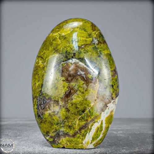 Natuurlijke groene opaal en agaat Vrije vorm- 744.66 g, Verzamelen, Mineralen en Fossielen