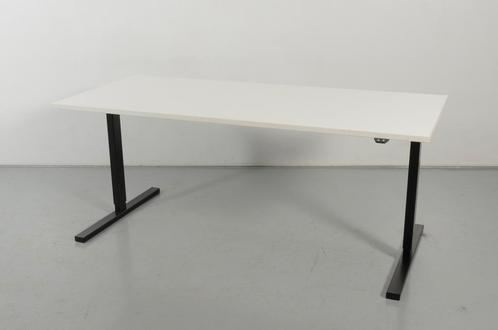 Solidesk elektrisch zit-sta bureau, wit blad, 180 x 80 cm,, Huis en Inrichting, Bureaus, Ophalen of Verzenden