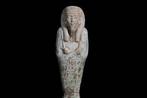 Oude Egypte, late periode faience ushabti voor Tius, 19,5 cm