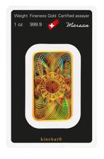 1 Troy Ounce - Goud .999 - Argor-Heraeus Kinebar - Verzegeld, Postzegels en Munten, Edelmetalen en Baren