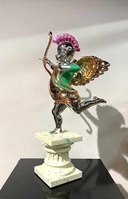 Van Apple - Cupido Bandit, Antiek en Kunst, Kunst | Schilderijen | Modern