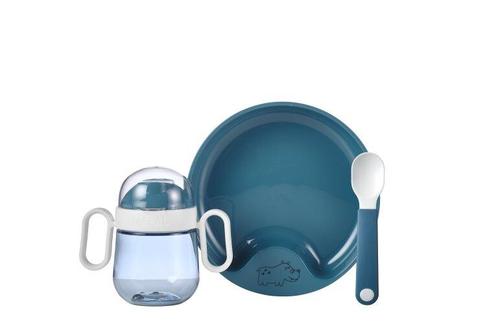 Mepal Babyservies Mepal Mio 3-delig - deep blue, Huis en Inrichting, Keuken | Servies, Nieuw, Verzenden