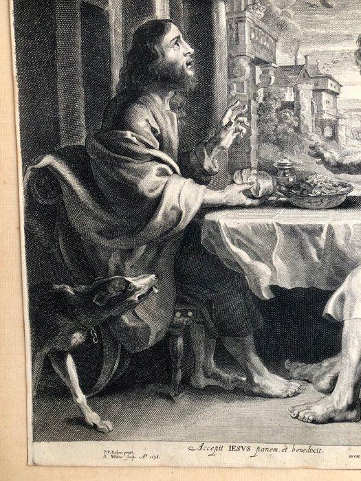 Hans Witdoeck (XVII), after Pieter Paul Rube - Maaltijd in, Antiek en Kunst, Antiek | Overige Antiek