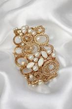 Armband - 18 karaat Geel goud, Prachtige 18K gouden en, Sieraden, Tassen en Uiterlijk, Armbanden, Nieuw