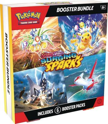 Pokémon TCG Scarlet & Violet Surging Sparks-Booster Bundle beschikbaar voor biedingen
