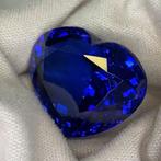 Blauw Tanzaniet - 32.40 ct - Lotus Gemology - Geen hitte, Sieraden, Tassen en Uiterlijk, Edelstenen, Nieuw