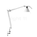 Luceplan Fortebraccio Klemlamp, wit (Tafellampen), Verzenden, Nieuw