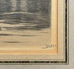 Willem Witsen (1860-1923) - Gezicht op de Kraansluis en de, Antiek en Kunst