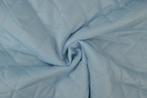 10 meter gewatteerde voering - Baby blauw, Hobby en Vrije tijd, Stoffen en Lappen, Blauw, 120 cm of meer, Ophalen of Verzenden