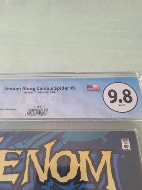 Venom: Along Came a Spider #3 - EGC 9.8 - Cut to the Chase -, Boeken, Strips | Comics